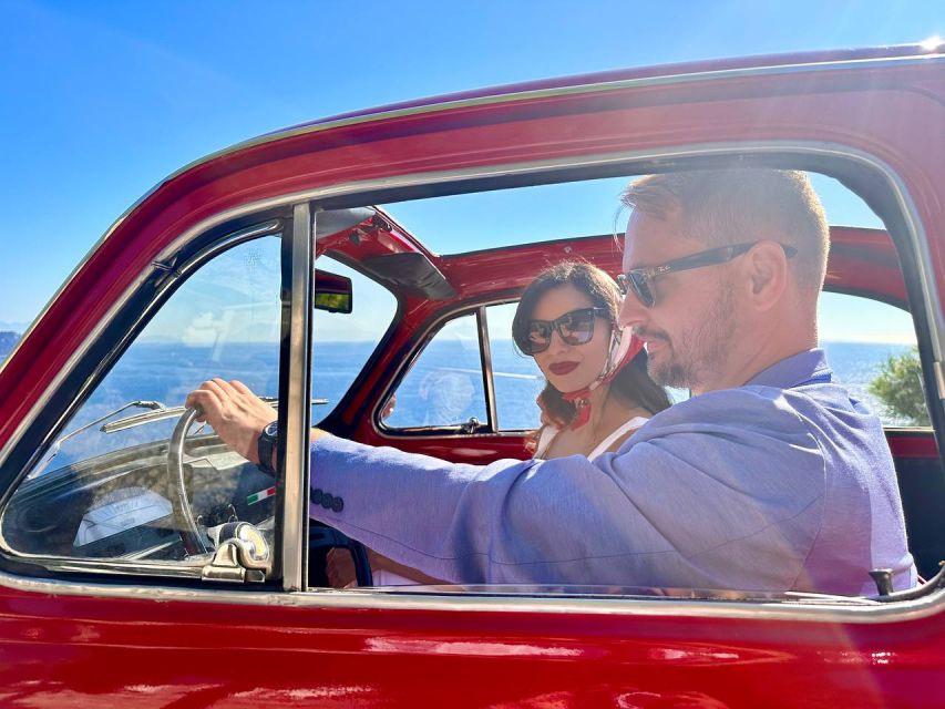 Sorrento Coast Couples Photo Tour by Vintage Fiat 500 - Key Highlights You Should Know