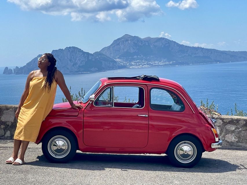 Sorrento Coast Couples Photo Tour by Vintage Fiat 500 - Vintage Fiat 500 Couples Tour That Actually Feels Fun