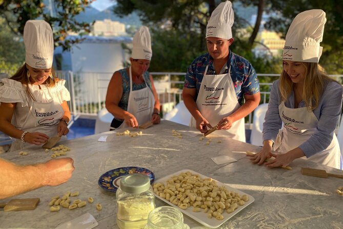 Sorrento: Cook Like a Local with a Stunning Sea View - Lunch or dinner: you taste what you cooked, with wine and limoncello