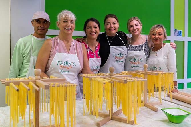 Sorrento Cooking Experience - Terry's kitchen - Meatballs or eggplant parmigiana: choosing your main with care