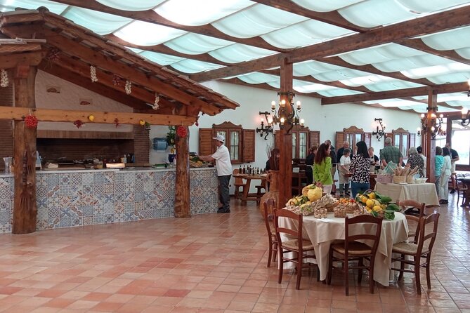 Sorrento Cooking School Cook as Locals with seaview Hands on 100% - Brick-oven pizza: dough measuring, kneading, and shaping you can repeat