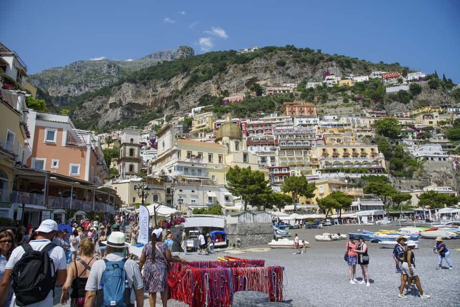 Sorrento: Full-Day Boat Tour to Positano, Amalfi and Ravello - Coast cruise highlights: Vesuvius, Queen Giovanna, and Punta Campanella