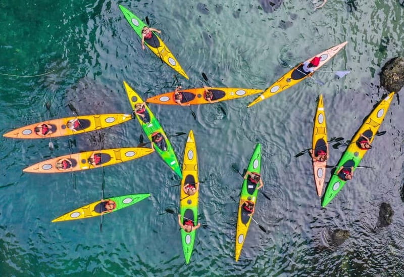 Sorrento: Guided Kayak Tour + Free 1h Paddleboarding - Paddling the Sorrento coastline: views you can actually enjoy