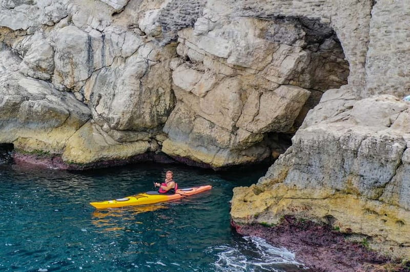 Sorrento: Guided Kayak Tour + Free 1h Paddleboarding - The free paddleboarding hour: your time, your rules