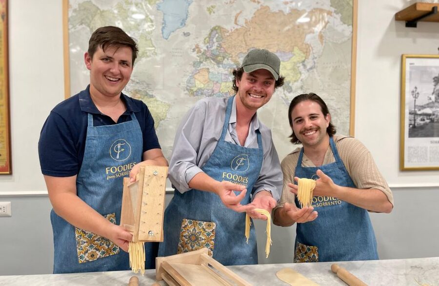 Sorrento: Pasta Masterclass with a Meal and Wine - Shaping Tortelli, Ravioli, and Spaghetti, Plus the Eat-What-You-Make Moment