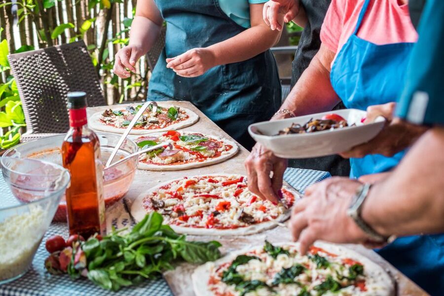 Sorrento: Pizza Making Class - Wine, Lunch, and Tiramisu: The Part That Makes It Feel Worth It