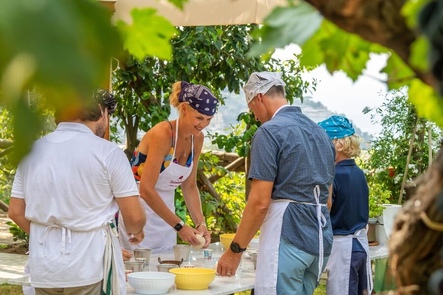 SORRENTO: Pizza School Mastering Neapolitan Delights - Entering the Lemon and Olive Garden, With the Sea in View