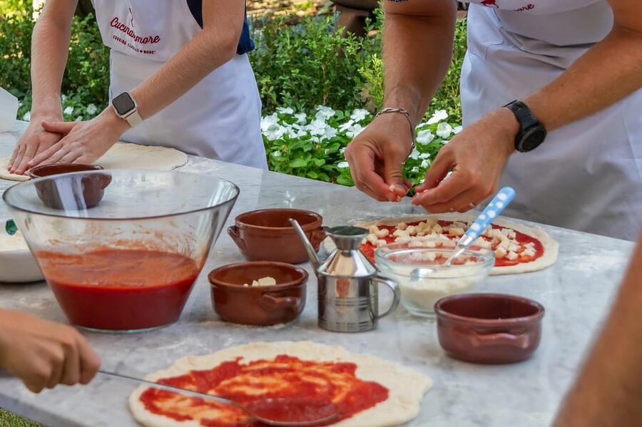 SORRENTO: Pizza School Mastering Neapolitan Delights - Focaccia, Wine, and the Limoncello Finish