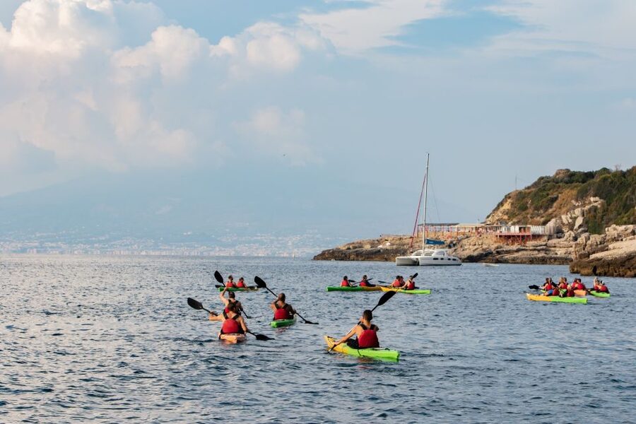 Sorrento: Premium Kayaking Experience with Swimming - From Marina Grande to Sea Level: the start that changes everything