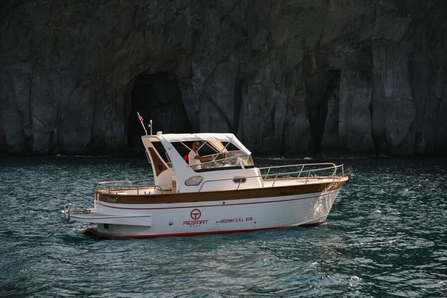 Sorrento: Private Amalfi Coast Boating Tour - From Campanella Headland to Ruina della Regina Giovanna
