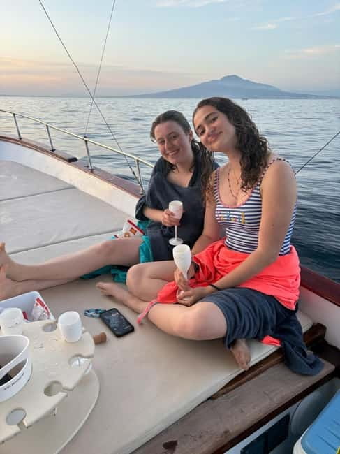 Sorrento Sunset Cruise with Aperitif on Board - Cascatella di Punta Lagno and the Sant’Agnello sea caves