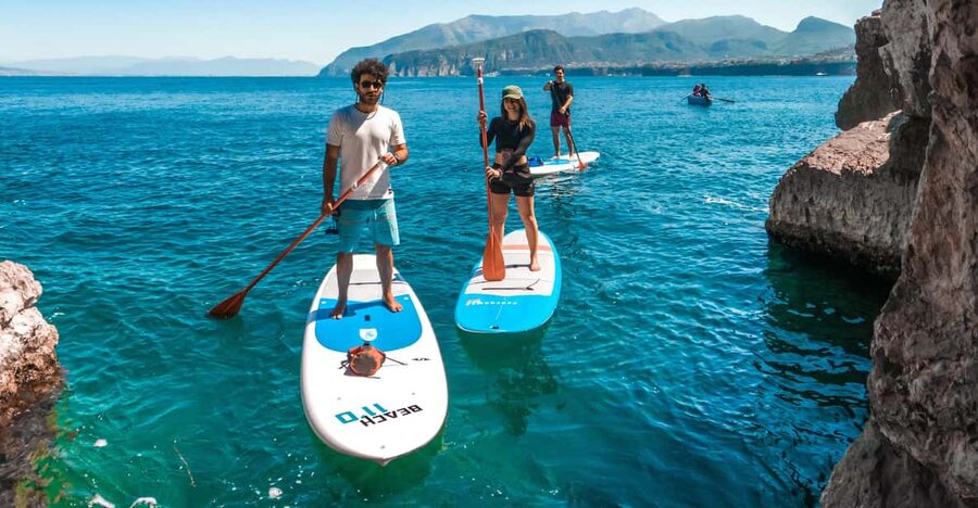Sorrento: SUP Paddleboard Tour to Bagni Regina Giovanna - Beginners and experienced paddlers: what the instruction actually does for you