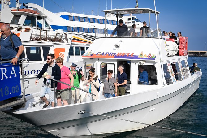 Sorrento to Capri and back: Minicruise Daily Return Ticket - The 30-minute sail: short, scenic, and worth it
