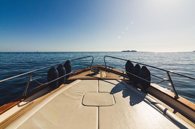 Sorrento to Capri Private Boat Experience on a Gozzo Apreamare 10 - Blue Grotto optional stop rowboats, ticket cost, and what weather changes