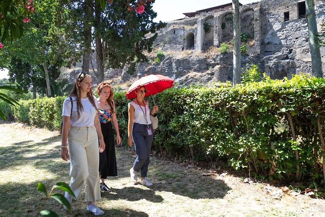 Stories of Pompeii: Small Group tour with archeology expert guide - The Main Stops: Theatre, Brothel, Spas, Amphitheatre, and a Street-Food Stop