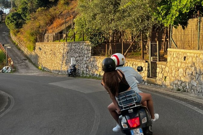 Sunset Amalfi Coast Vespa Tour With A Local - Conca dei Marini and the Emerald Grotto area, plus ceramics time