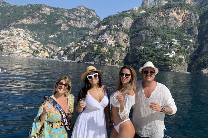 Sunset boat experience in Sorrento coast - Stop 2: Bagni della Regina Giovanna, Queen Giovanna’s ruins and the natural bathing spot