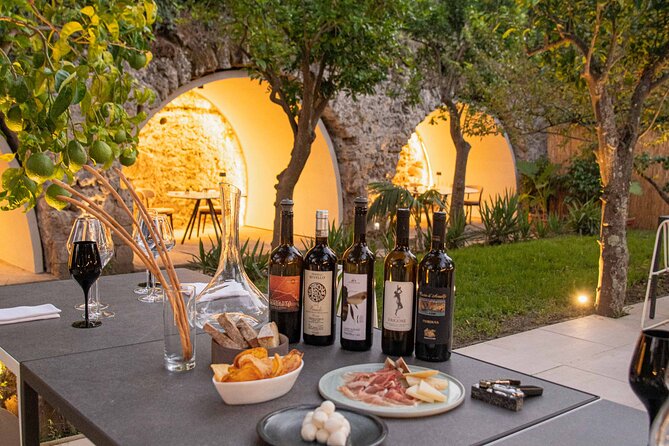 Tasting of 5 Wines with Typical Products in Sorrento - A citrus grove tasting that feels like it belongs in Sorrento