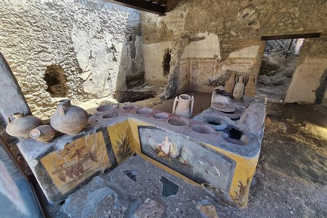 The charm of Pompeii and Herculaneum.Private Tour with Official Guide - Train tickets and day logistics: less stress, fewer decision points