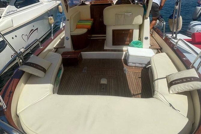 Three Hour Private Guided Tour of Capri with a luxury Gozzo cabin cruiser - Meeting point at Pasticceria La Vela, and what you start with