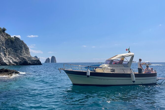 Three Hour Private Guided Tour of Capri with a luxury Gozzo cabin cruiser - Blue Grotto: the one everyone asks about, and the one with the wait