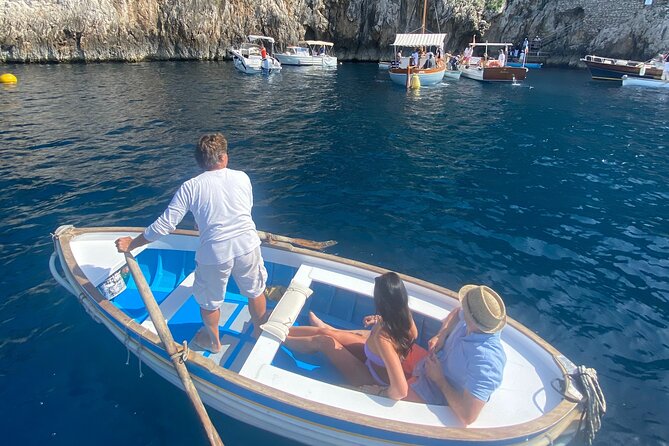 Tour Privato di Capri in Barca - Bagni Regina Giovanna, the swim break that makes it worth the price