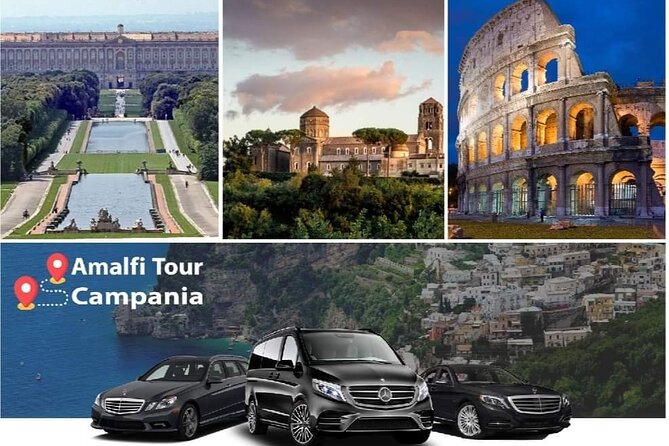 Transfer also for disabled Naples / Sorrento / Amalfi Coast - Inside the car: AC comfort, WiFi, and included extras