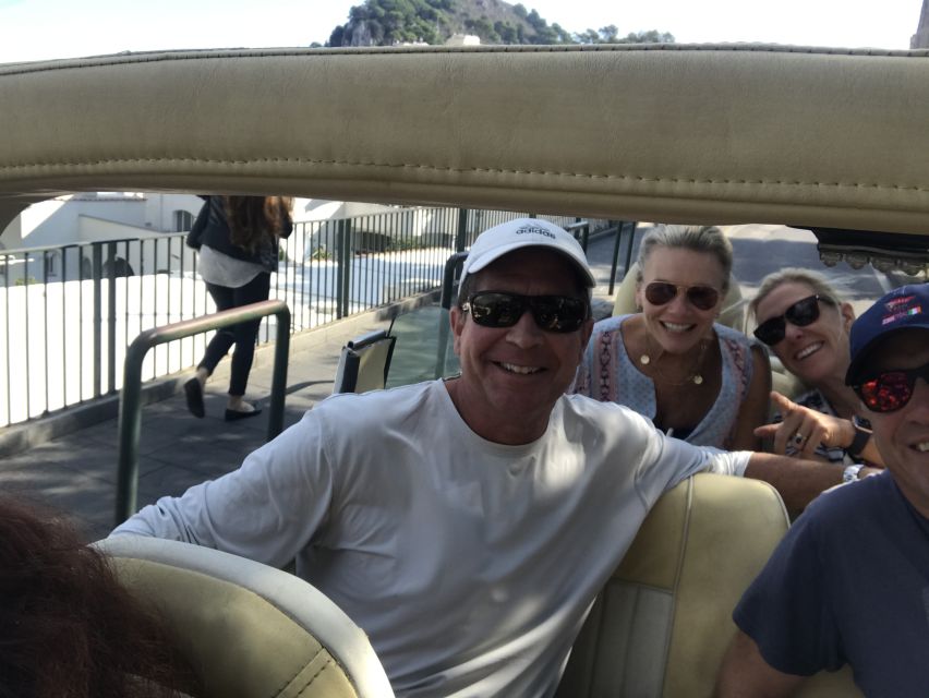 Unforgettable tour of Capri with special convertible coach - Price and what you are really paying for