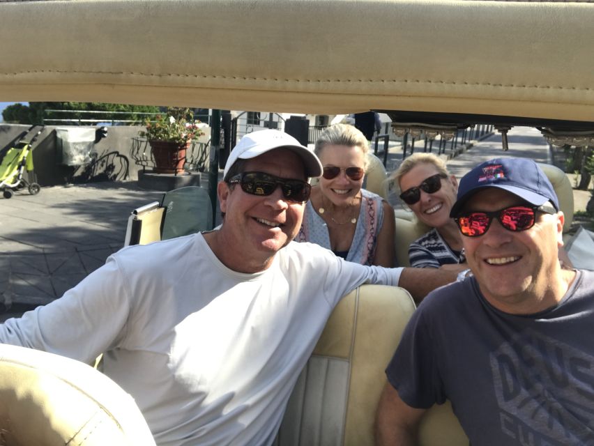 Unforgettable tour of Capri with special convertible coach - Capri Town highlights: Piazetta and Augustus Garden