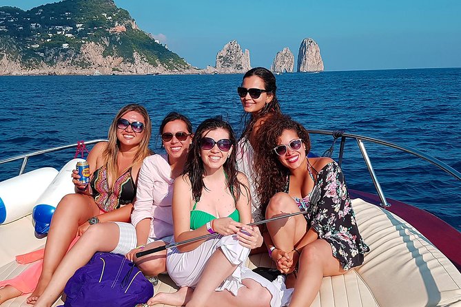 Very Small Group Capri Boat Excursion with Transfer from Sorrento - Food and Drinks On Board, Including Prosecco and Limoncello