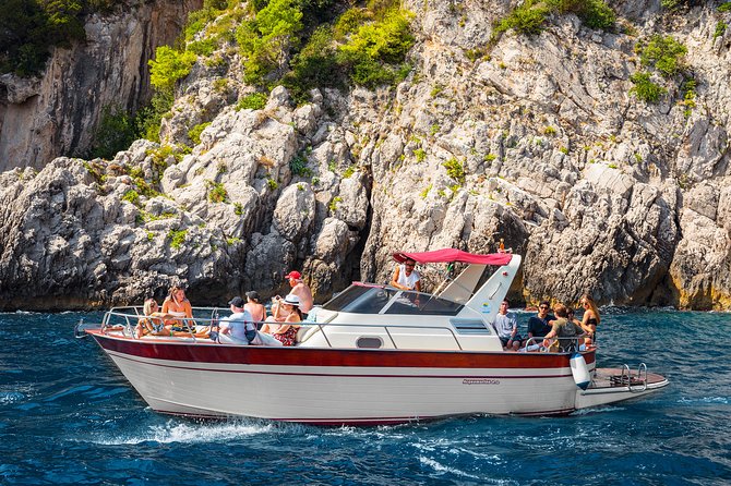 Very Small Group Capri Boat Excursion with Transfer from Sorrento - White Grotta, Grotta Verde, and Faraglioni: The Best Use of Short Stops