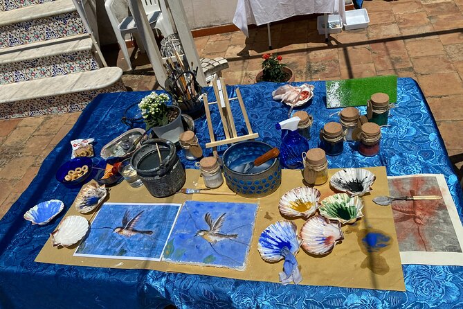 Workshop Fresco Painting & Aperitivo Seaview in Sorrento coast - What to Expect From the 3-Hour Timing